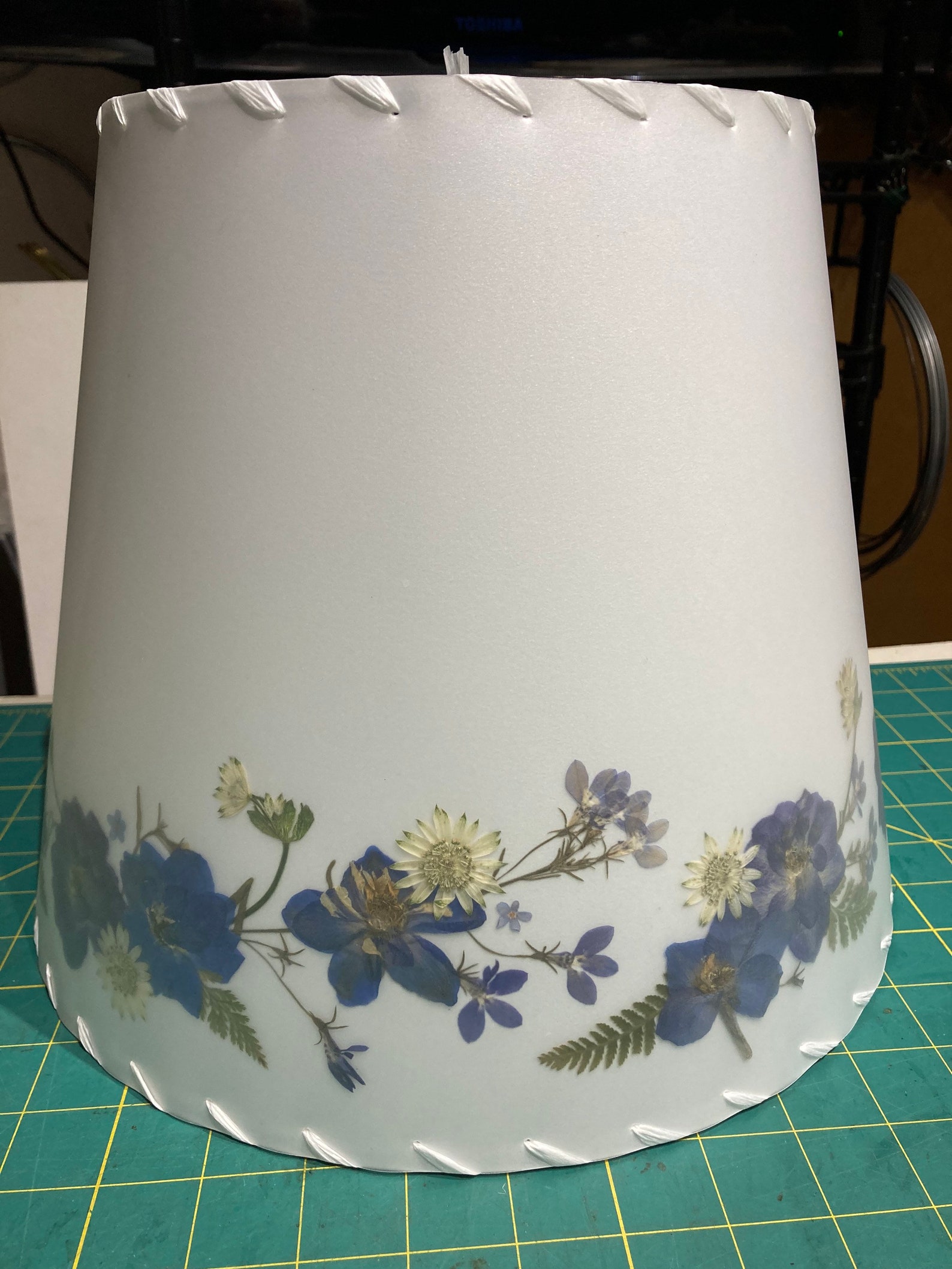 1 Yd White Onionskin Styrene for DIY Lamp Shades Etsy