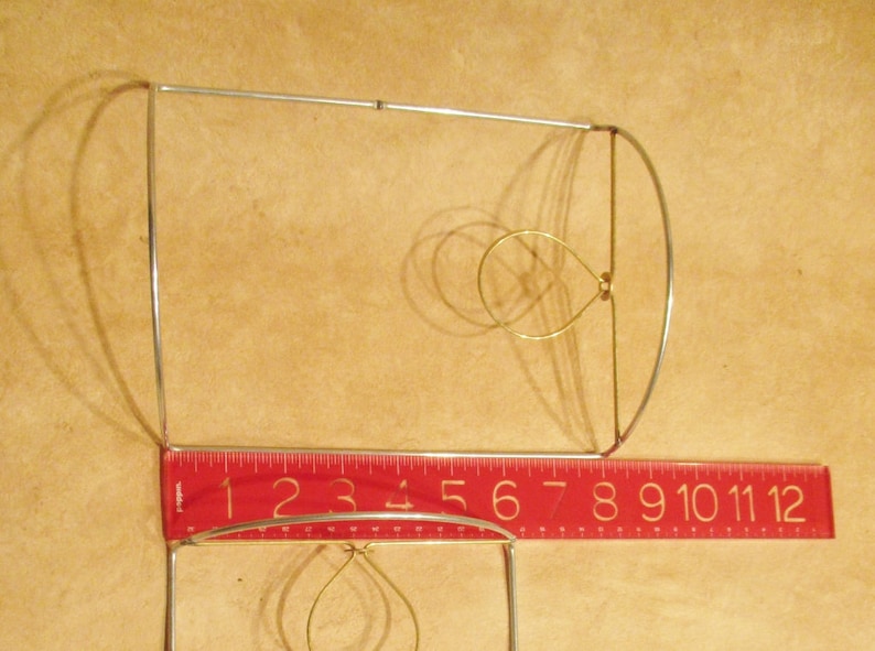 Large Half Shield Lamp Shade Frames Wall Sconce Clip On For Vintage Boat Lights Diy