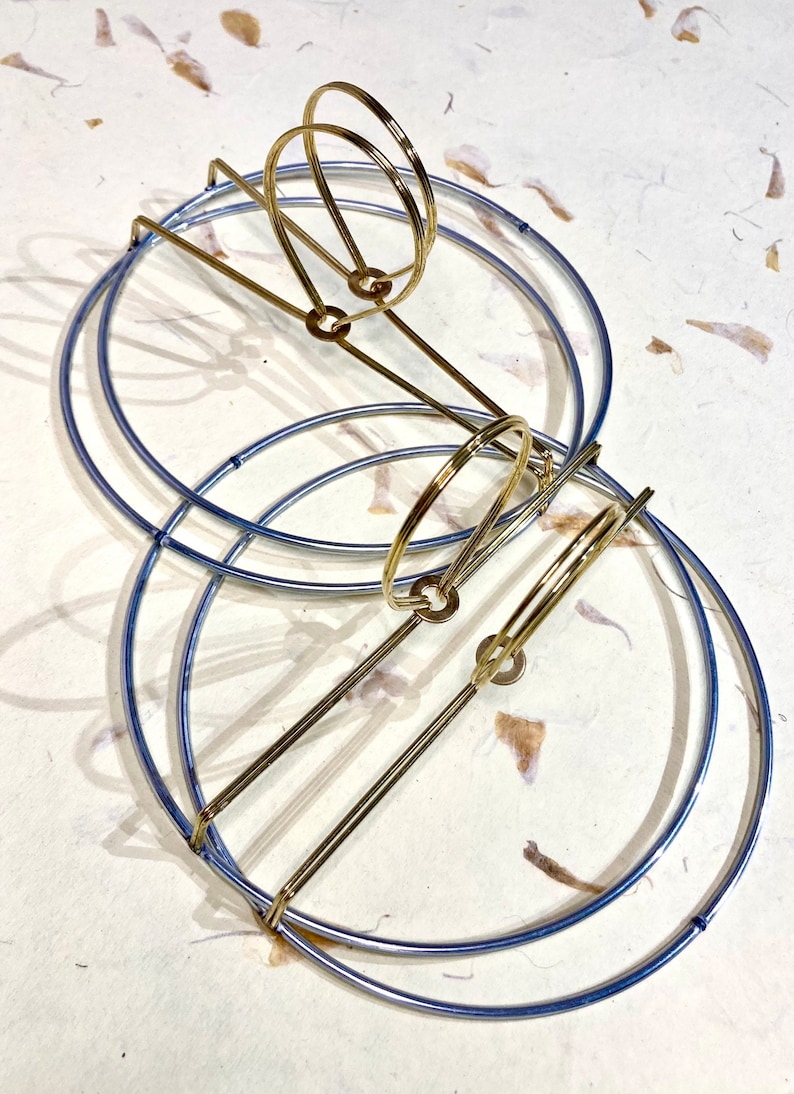 6 Clip Top Lampshade Hardware Edison Clip on Hardware Etsy