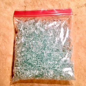 Shattered Safety Glass, 2.5 Pounds Greenhouse Glass