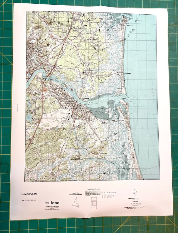 Port Ma Map Map Of Newburyport Ma