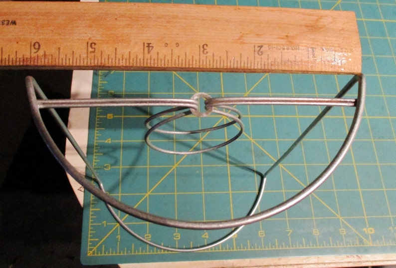 Large Half Shield Lamp Shade Frames Wall Sconce Clip On For Vintage Boat Lights Diy