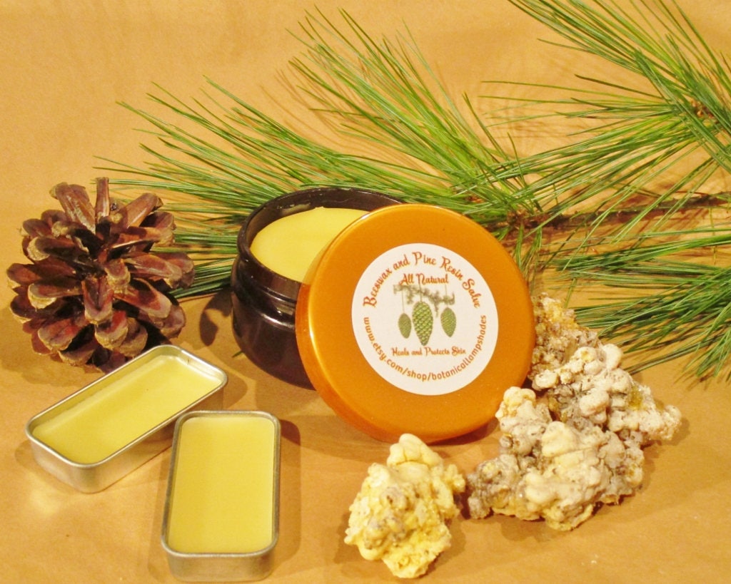 Pine Resin Salve Pine Pitch with Hemp Oil and Beeswax Etsy