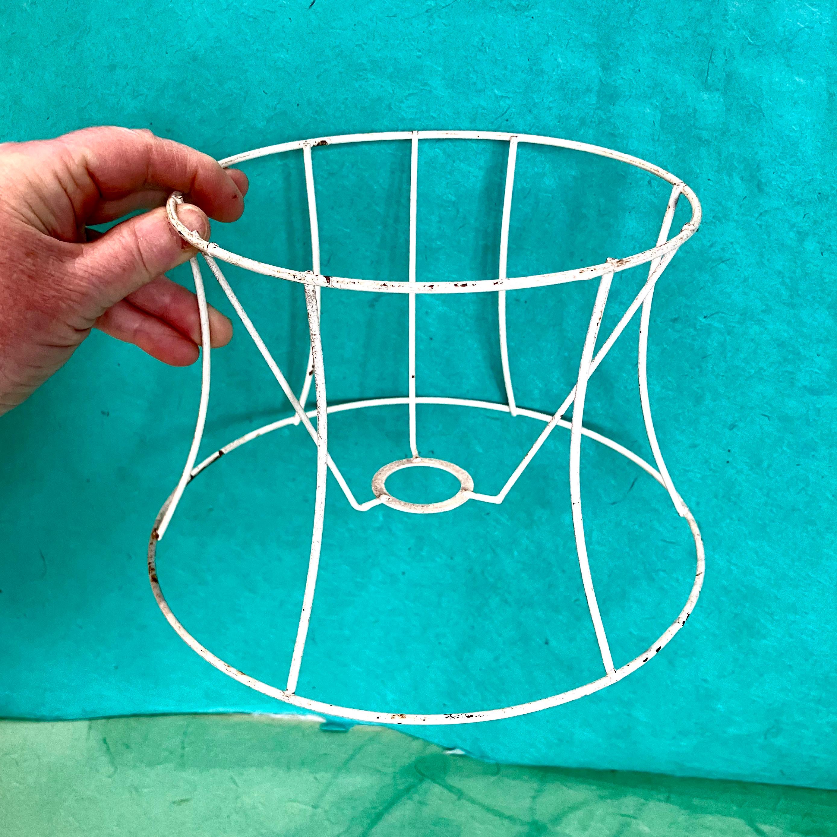 Vintage Wire Cage Lampshade Frames - Etsy