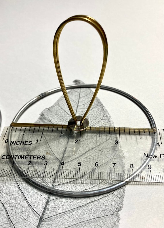 Candle Clip Lampshade Hardware: 3 or 4 Inch Top Rings
