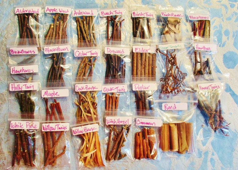 Spiritual Practice Apothecary Sample Set, Choose Your Own from 130 Herbs, Flowers and Wood Samples image 9