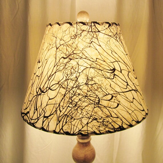 Tree silhouette lamp on sale shade