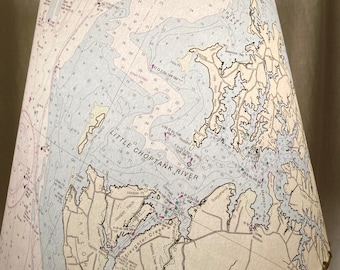 Nautical Chart Chesapeake Bay - Etsy