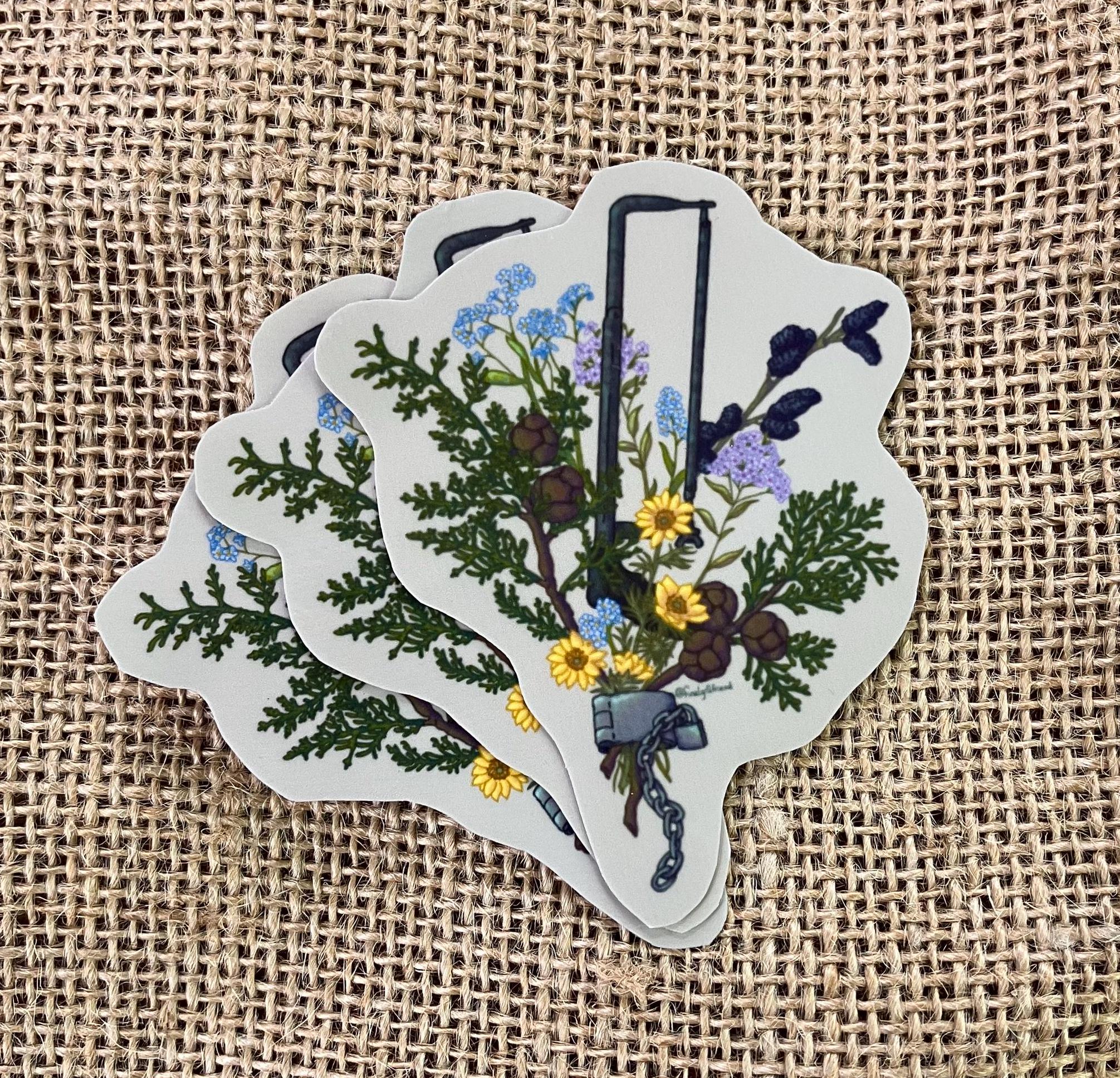 Saw: the Chained Sticker - Etsy