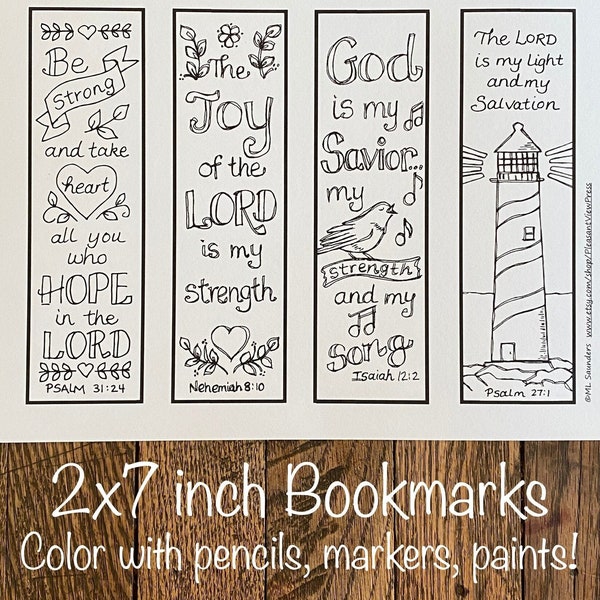 Custom Bookmarks - Etsy