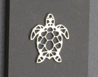 Turtle charm sterling silver bead ,charm,pendant,DIY,for making bracelets,necklace jewelry.Turtle sterling silver.Sea pendant