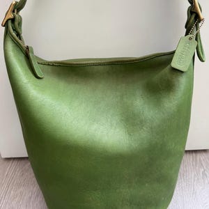 バッグ Vintage Coach XL Duffel Sac Leaf Green Vintage Coach XL Duffel Sac Leaf Green bag | eBay
