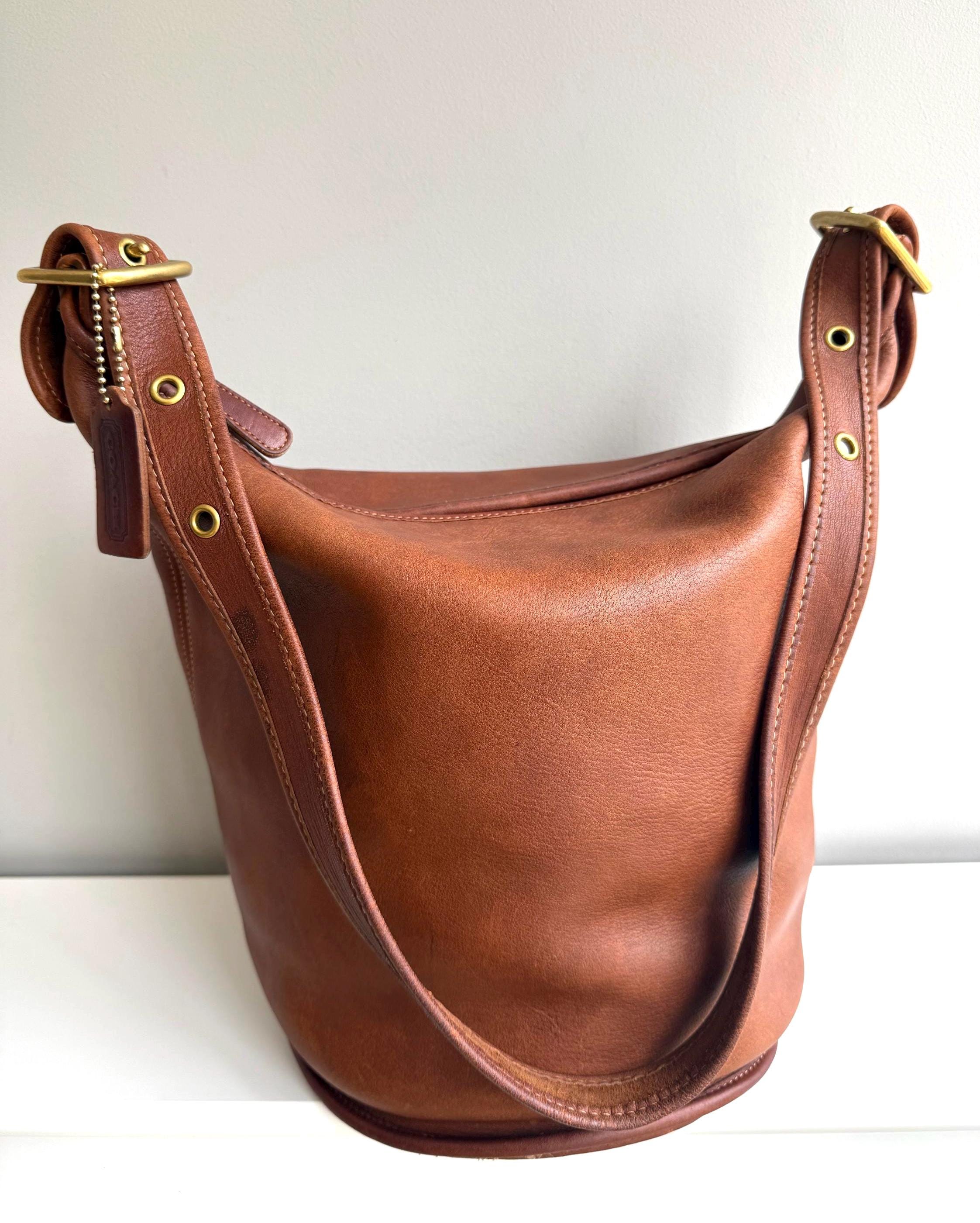 Vintage Coach Bucket Bag Xl - Etsy