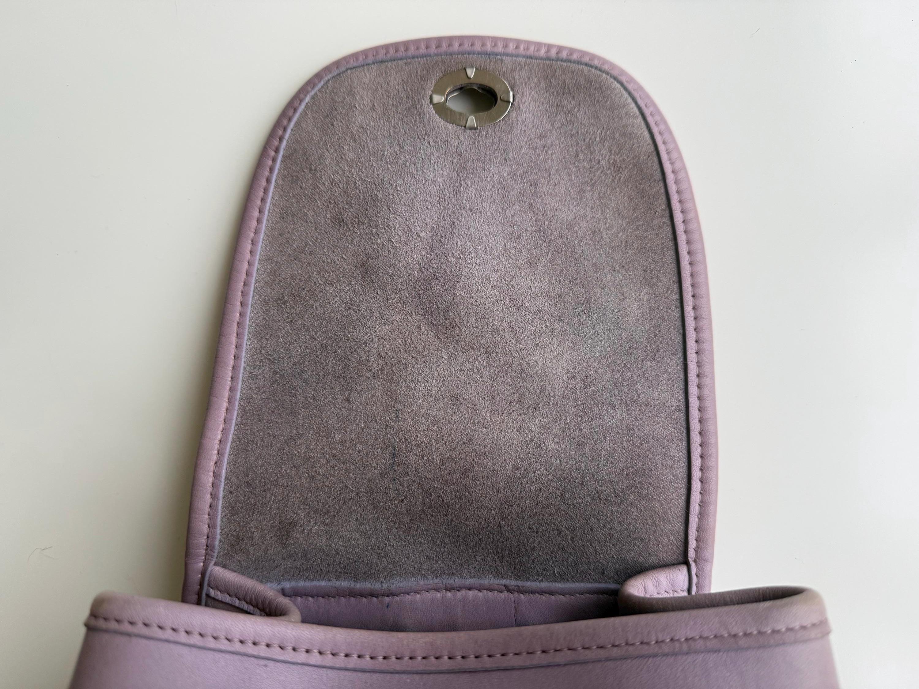 COACH Vintage Daypack in RARE Lavender With Nickel Hardware, Small 