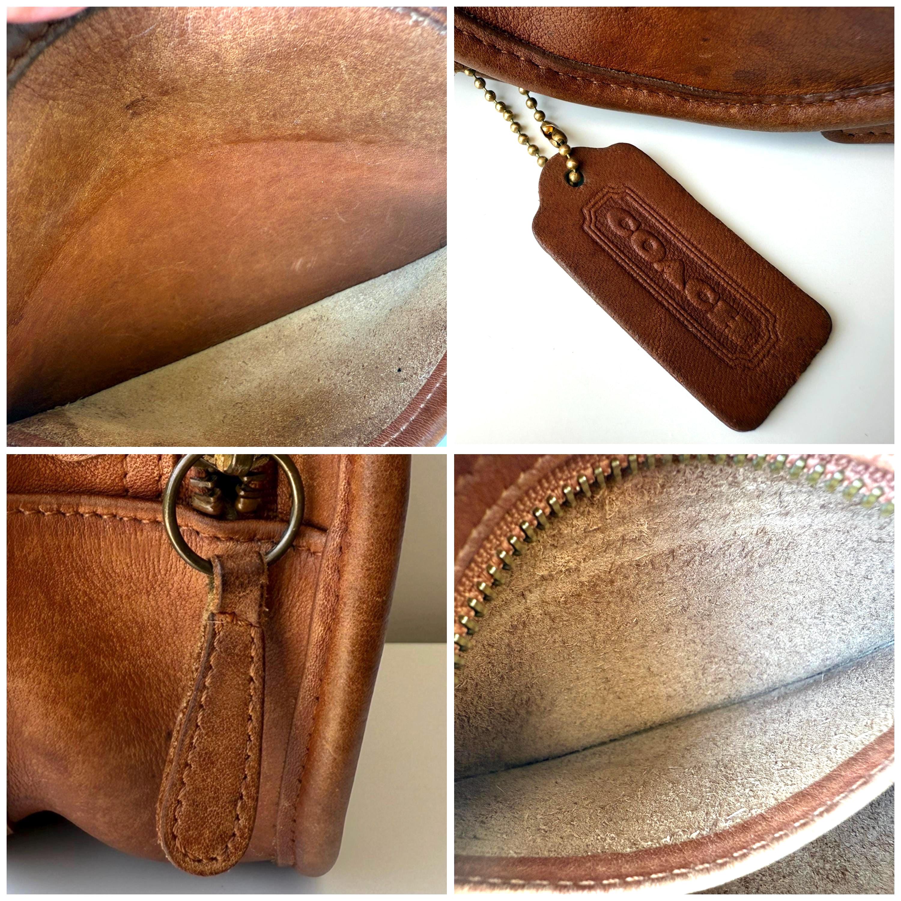 COACH Vintage Canteen Crossbody or Shoulder Bag in British Tan
