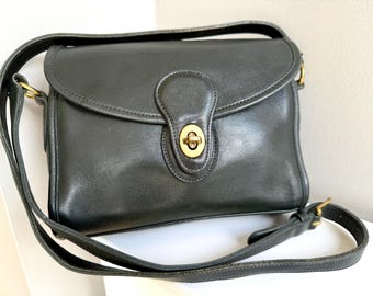 バッグ Vintage Coach XL Duffel Sac Leaf Green VINTAGE COACH DUFFLE SAC XL SHOULDER BAG GREEN オールドコーチ