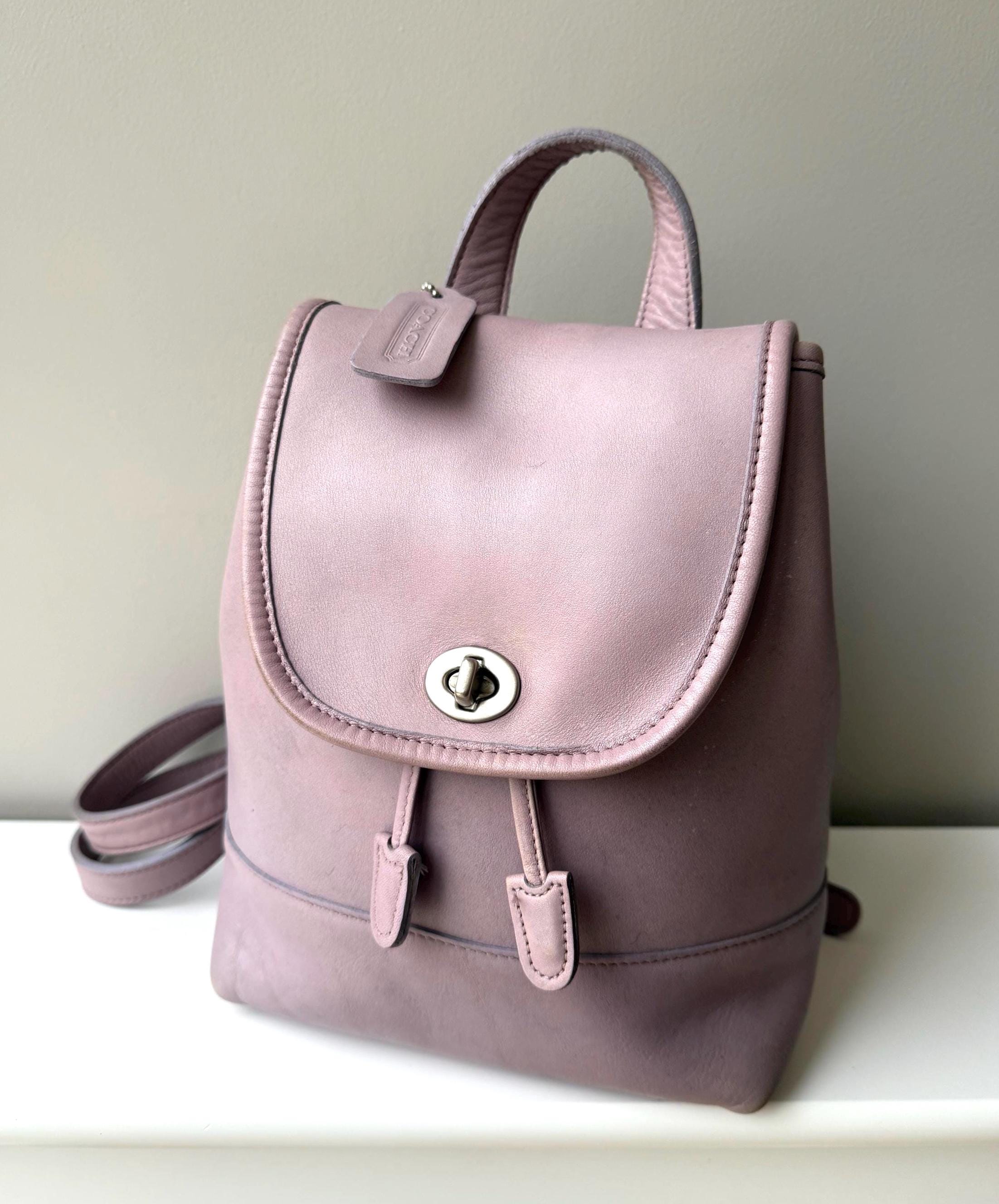 COACH Vintage Daypack in RARE Lavender With Nickel Hardware, Small Backpack Rucksack Bag - Style 9960 - Etsy COACH Vintage Daypack in RARE Lavender With Nickel Hardware, Small Backpack Rucksack Bag - Style 9960 - Etsy