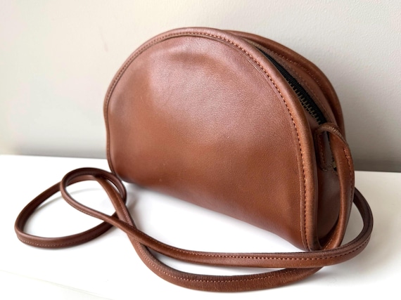 COACH Vintage Kimball Zip Crossbody or Shoulder Bag in British Tan