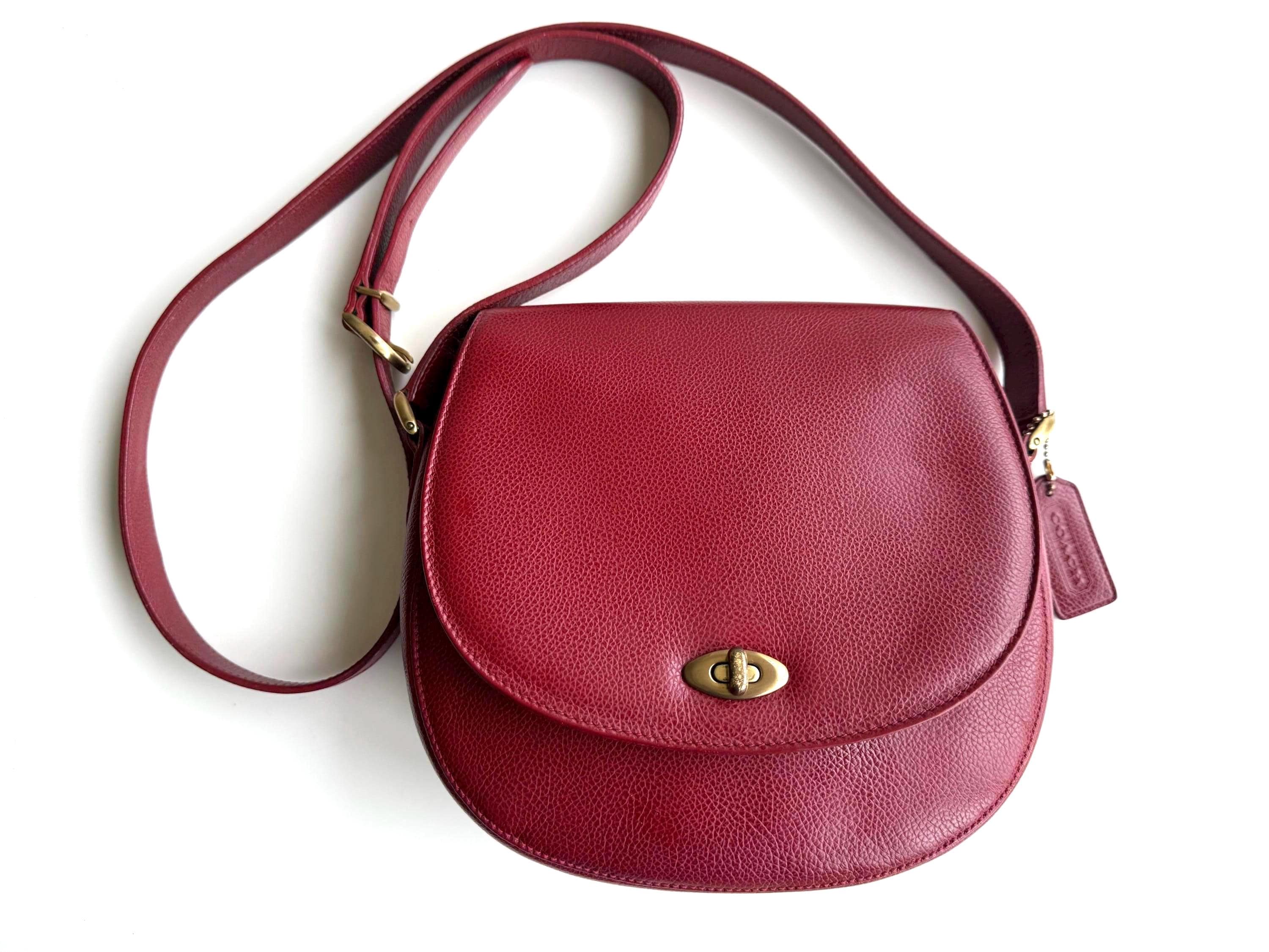 COACH Rare Vintage Madison Carlyle Crossbody or Shoulder Bag in 