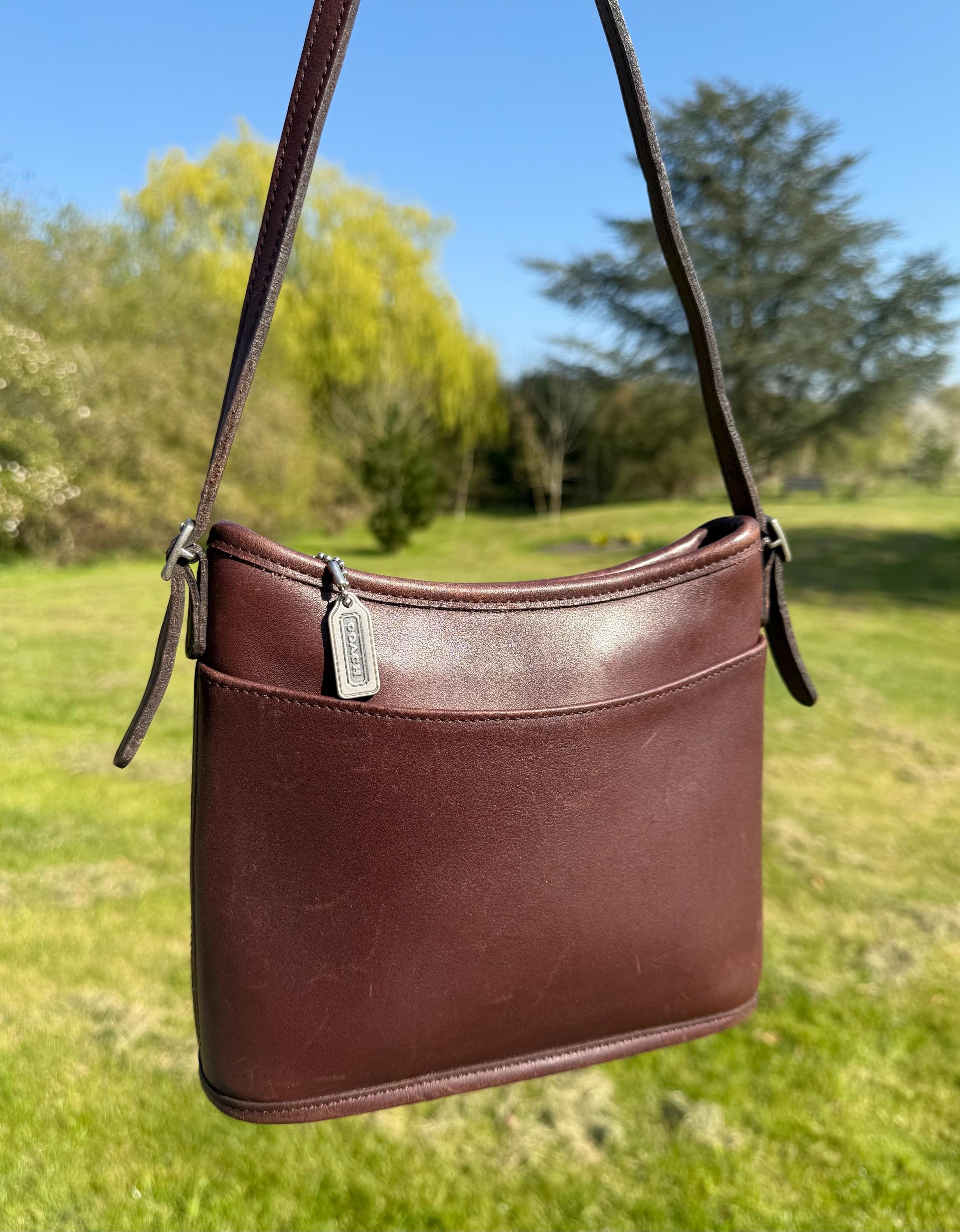 未使用保管品 vintage coach old hobo アクセサリーポーチ 未使用保管品 vintage coach old hobo アクセサリーポーチ バッグ