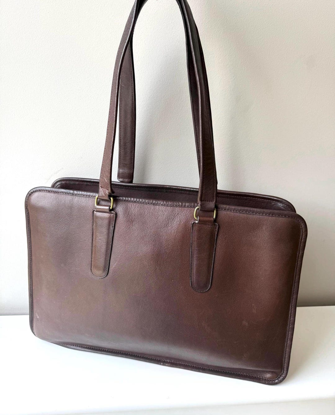 バッグ COACH Vintage Leather Brown Tote 71160 バッグ COACH Vintage Leather Brown Tote 71160 COACH VINTAGE