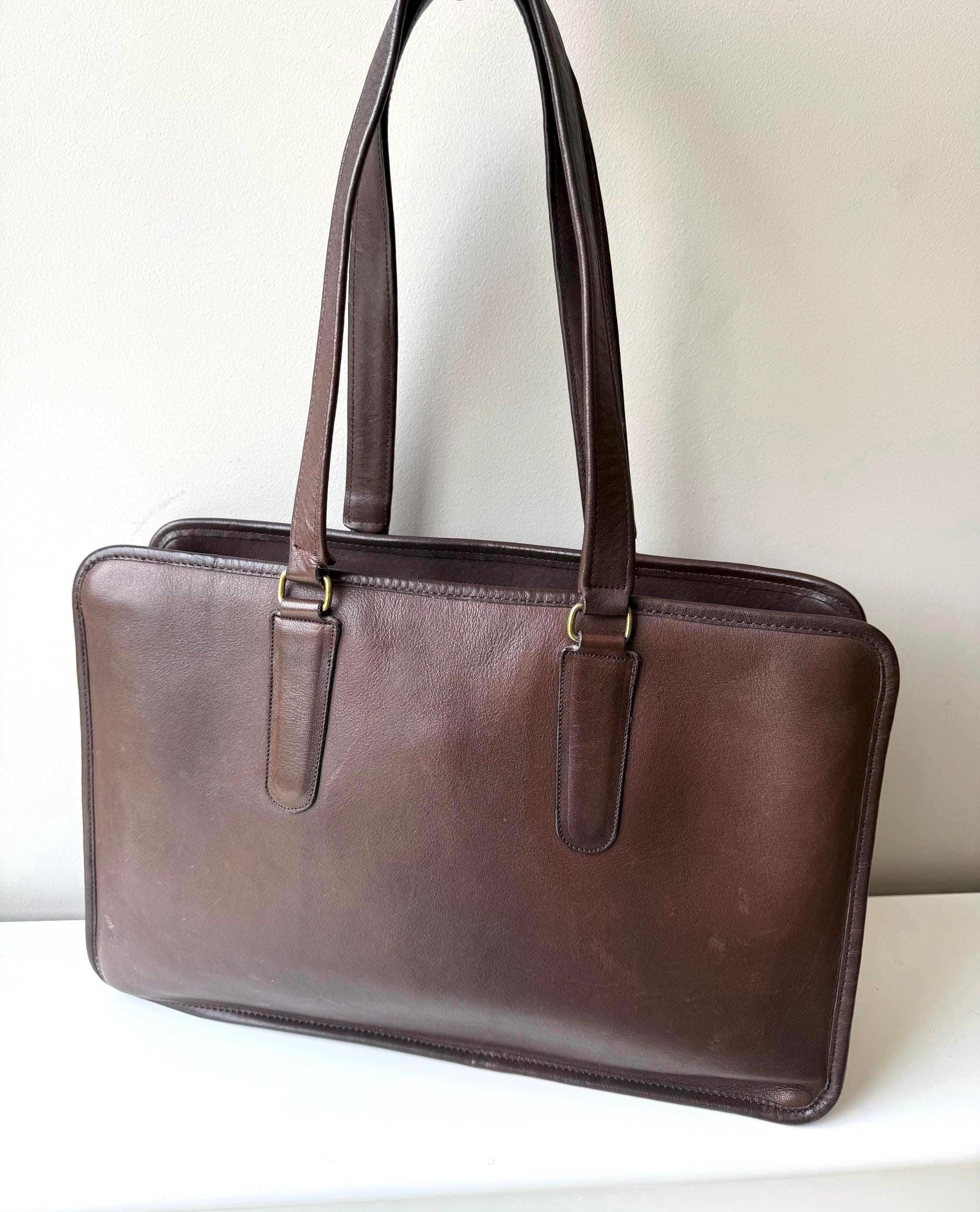vintage coach old brown tote bag 茶 Coach | Bags | Coach Vintage Brown Signature Jacquard Tote