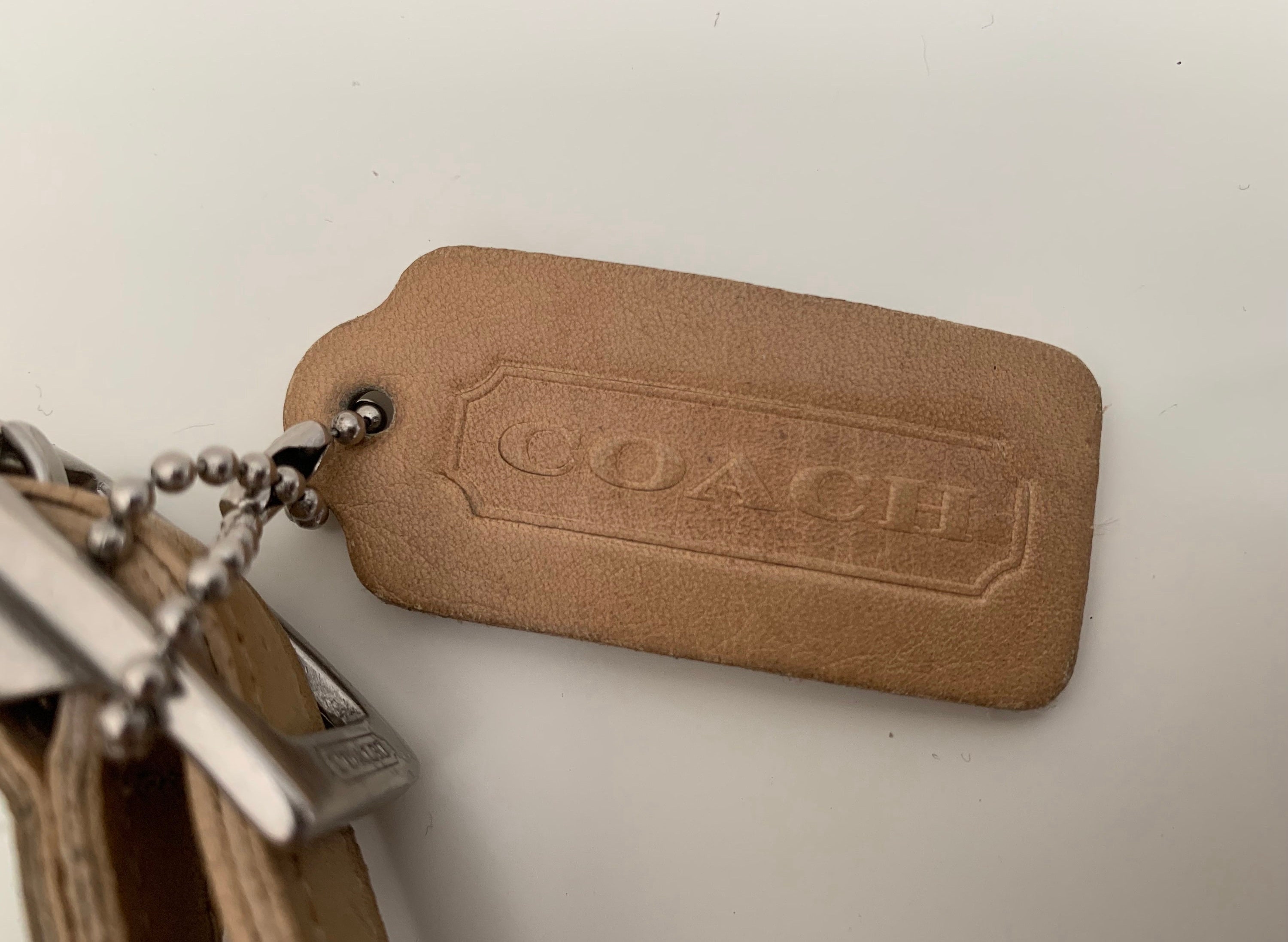 【関税＆送料込み】ChloAC Bracelet Handbag Coach Jewelry Gold Bracelet 7.5” Tabby Handbag Charm Pendant