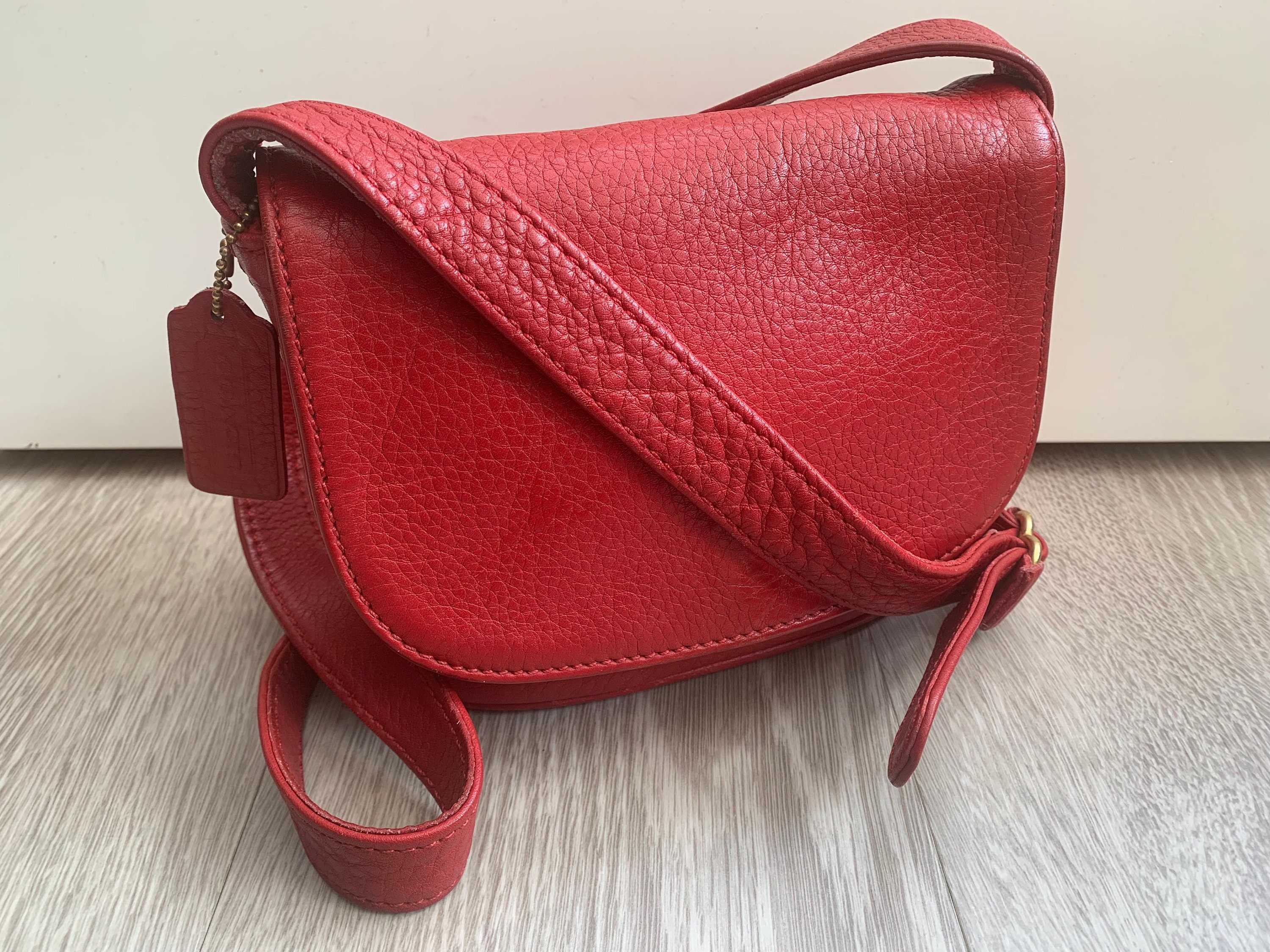 バッグ vintage coach old mint sonoma DuffleBag COACH Vintage Sonoma Flap Messenger Bag in Rare Seafoam