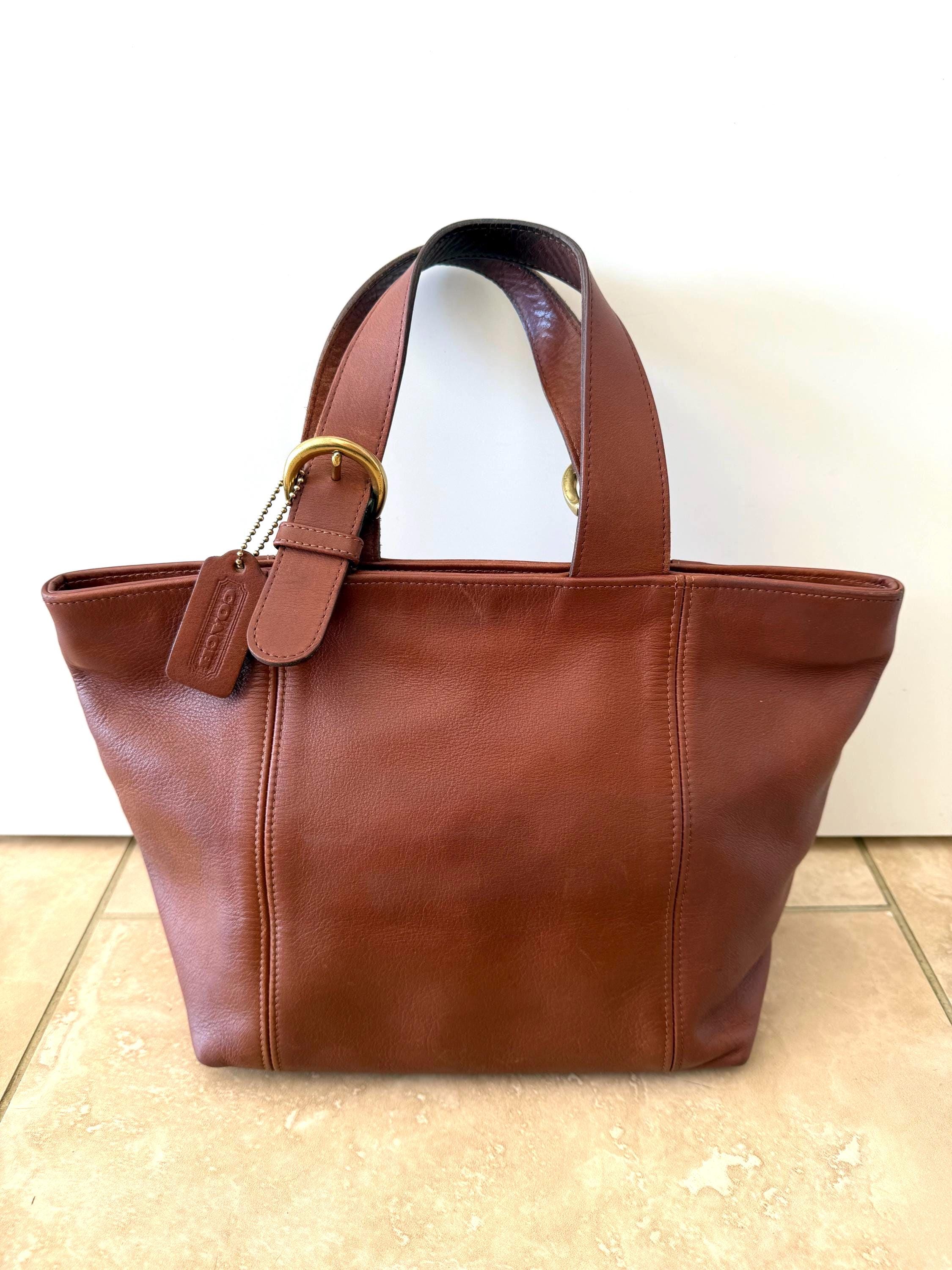 COACH Vintage Waverly Bag in British Tan Leather, Small