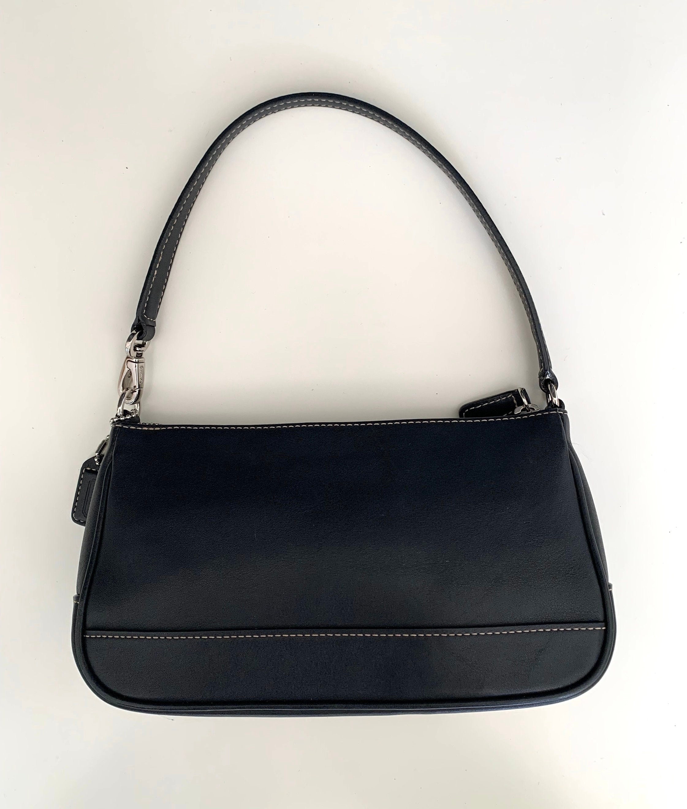 数量は多い  Hamptons Vintage COACH Demi Bag Shoulder Underarm Baguette バッグ