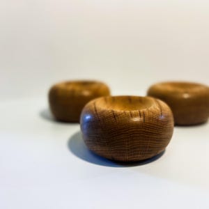Oak ring bowls
