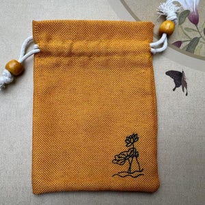 Bolsa de algodão requintada com cordão, bolsa para embalar joias, bolsa ecológica para lembrancinhas, bolsas de algodão natural, decoração budista, bolsa para pulseira de jade