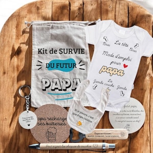 Future Dad Survival Kit - Customizable with Engraving and Sublimation