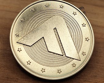 Personalizable The Finals solid brass challenge coin 40mm