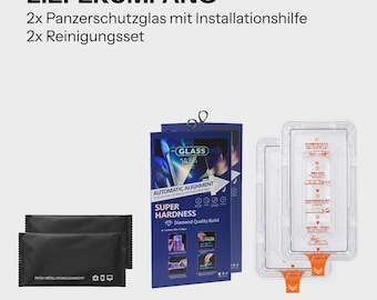 2x Vetro Temperato con Dima Samsung Galaxy S26 S25 S24 S23 S22 – Protezione Schermo 9H, Senza Bolle, Anti-Impronta