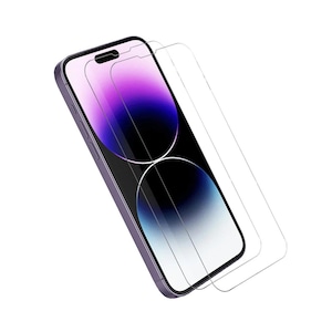 2x Display Panzerschutzglas - iPhone Display Schutz Blasenfrei, Anti Fingerprint, Screen Protector