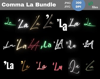 Comma La Bundle | 20 Kamala Harris Inspired Meme Clipart | 40 SVG and PNG Files | High-Resolution Digital Download for Cricut & Silhouette