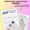 Sticker Chart | LDS Doctrine and Covenants Reading Tracker | Youth and ...