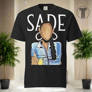 Sade Shirt – Retro R&B Legend Tee – Soul Music Graphic T-Shirt – Black Woman Icon Gift - 90s music - gifts for her - vintage Sade - Concert