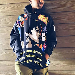 Lauryn Hill Graffiti Hoodie  - How You Gonna Win When You ain&#39;t Right Within Hoodie,Lauryn Hill Graphic T-Shirt,Lauryn Hill Music Love