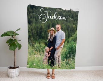 Custom family Photo Blanket, Personalized Collage, Minky Sherpa Blanket, Christmas Gift, Family Blanket, Mothers Day Gift, Home Decor,