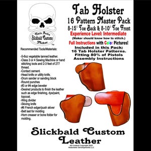 Paquete maestro de patrones de funda con pestaña