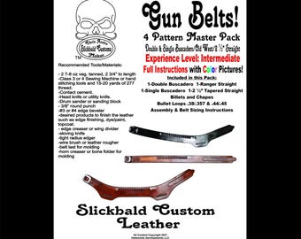 Gun Belts!  Paper Pattern Pack