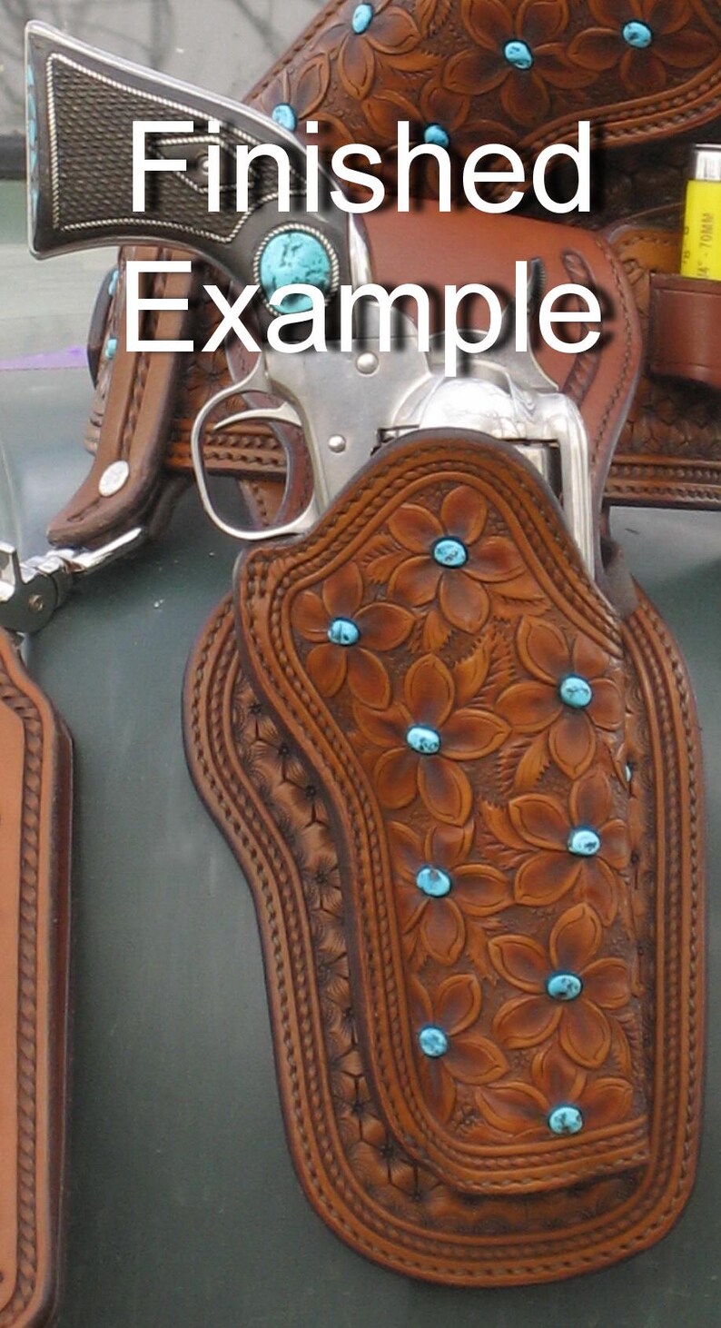 Leather Holster Template Design Pattern Making Guide Professional