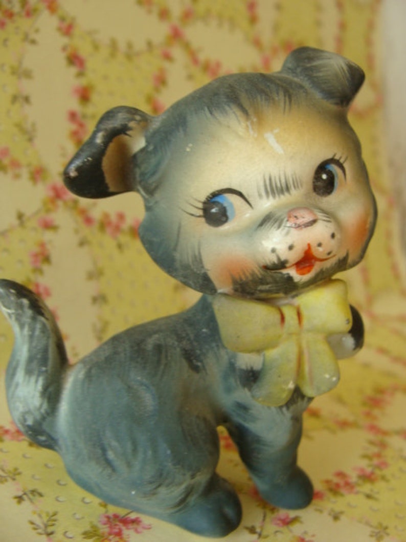 1950s Vintage Kitsch Numbered Puppy Dog image 1