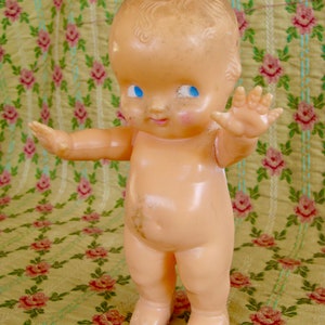 Adorable Vintage Antique Rose O&#39;Neill Celluloid Kewpie Doll Collector Item