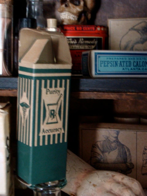 Antique Medical Rx Original Box | Etsy