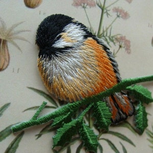 Rare Vintage Beautiful Detailed Needlework Embroidery Appliqué