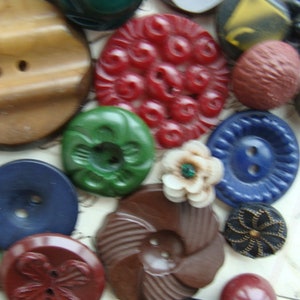 2 Dozen Antique and Vintage Buttons Rhinestone Button Jewelry Collection Lot N0 684 image 4