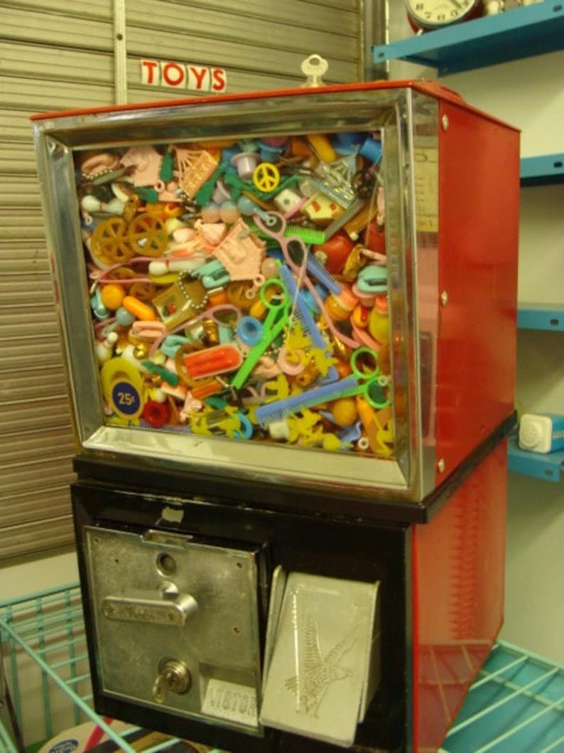 Vintage Cracker Jack Prizes Gum ball Machine Toys Princess Etsy